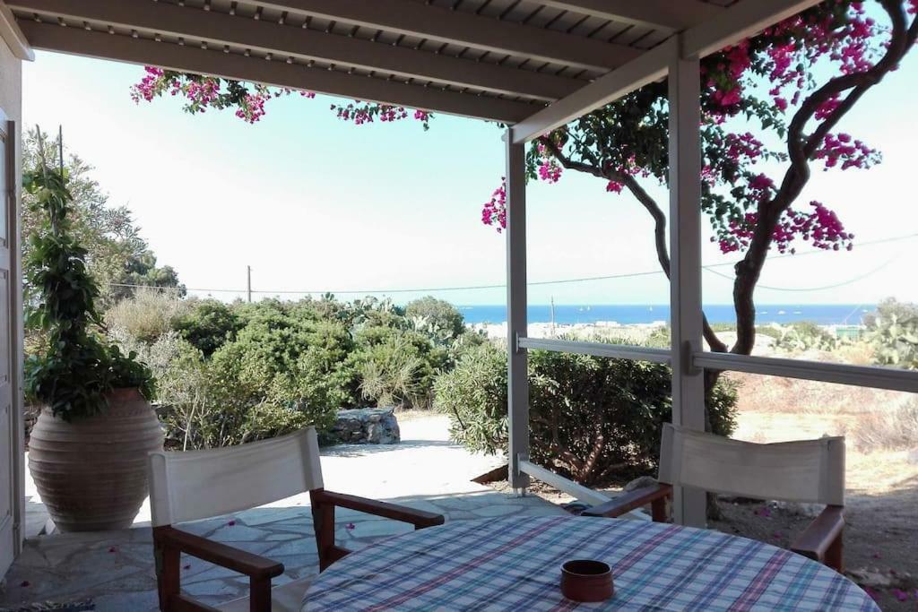Pláka Sunny House With Amazing View For 4+2 Personsヴィラ エクステリア 写真